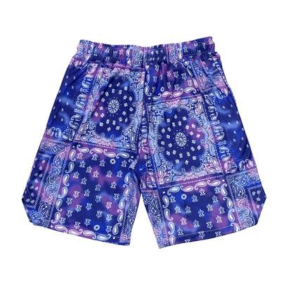 China 2021 Plus Size Women's New Arrival Bandana Cargo Loose Sweat Short Summer Men's Casual Hip-hop Panties Shorts for sale