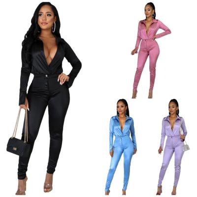 China Spring Anti-pilling Ladies Fashionable Suit 2 Long Sleeve Office Tops Set Autumn Women Two Piece Pants for sale