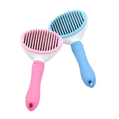 China Wholesale High Quality Stainless Self-cleaning Pet Combs Stocked Stabilized Pet Feeds 1PC Stabilized Pet Feeds for sale