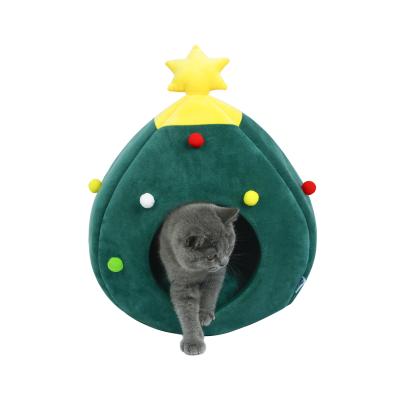 China New 2021 Viable Christmas Hot Selling Pet Products Cat Hanging Unique Design Pet Nest Four Seasons General Pet House for sale