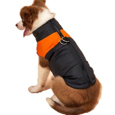 China Stocked Wholesale Outdoor Dog Winter Sportswear Warm Pet Ski Clothing for sale