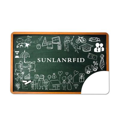 China Waterproof / SUNLANRFID 13.56mhz 14443A Customized HF Size Waterproof Inkjet Overlay RFID Inlay Card for sale