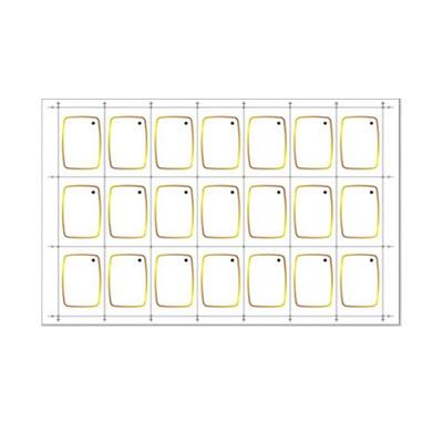 China 0.32mm PVC/PETG/PC PVC Inlay Sheet for Ultralight MIFARE/Classic MIFARE Smart Card for sale