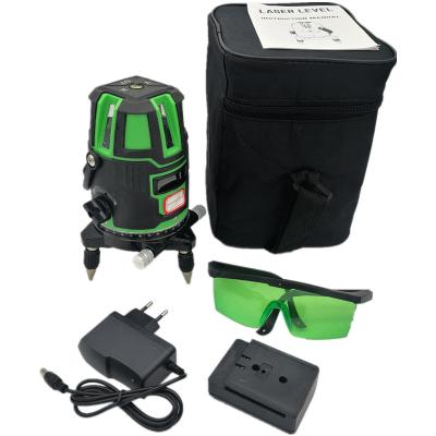 China 5lines Green Laser Level Green Light Laser Level Class 2 Laser Level 20*16*21 for sale