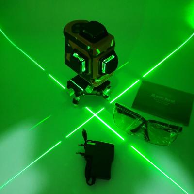 China Green Light Laser Leveling 3D 12 Lines Laser Level +-635nm for sale