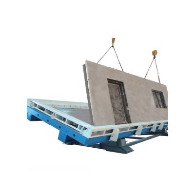 China Hotels vibrator tilting table for concrete wall panel /Big size wall panel molds for prefab house for sale