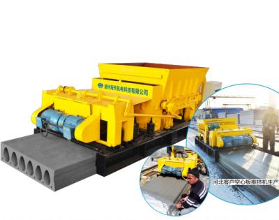 China Strong load capacity automatic cavity precast core of paving stones/roof slab machine for prefab house for fast construction house for sale