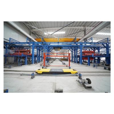 China Hotels Concrete Slab EPS Sandwich Wall Panel Carousel Factory PC Cement Laminated PC Production Line for sale