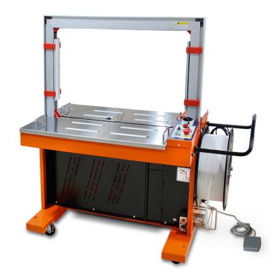 China Food PP Belt Case Electric Carton Packing Automatic Band Strapping Machine for sale