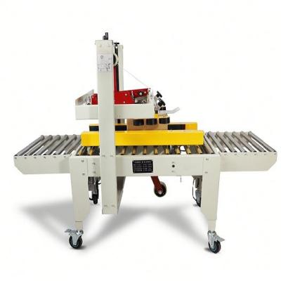 China Semi Automatic Food Carton Box Sealer - Side Case Belt Driven Taper for sale