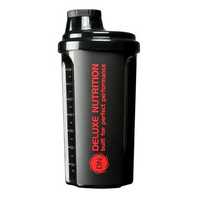 China Sustainable Wholesale Gym 700ml OEM Bpa Free Protein Shaker Plastic Bottle for sale