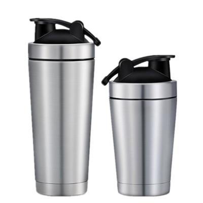 China 18/8 Stainless Steel Sustainable Gym Shaker Bottle With Handle for sale