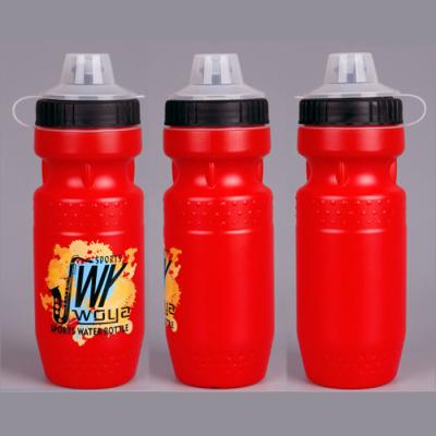 China 600ml Viable Free Custom Bike Water Bottle Logo Plastic Sport Drinking Bottle for sale