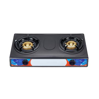 China Cast iron commercial china gas cooker cheap burner non stick panel cooktop gas cooker for sale