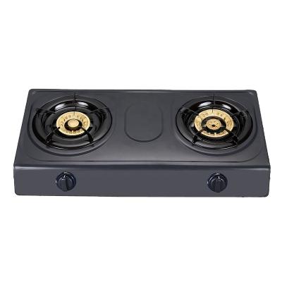 China Cast iron commercial china gas cooker cheap burner non stick panel cooktop gas cooker for sale