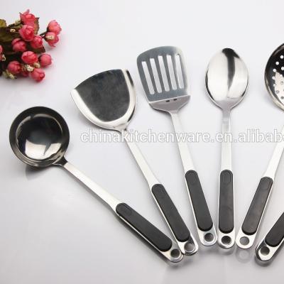 China Sustainable Special Design Hot Sale Black Kitchen Utensils Cooking Tools Utensil Sets for sale