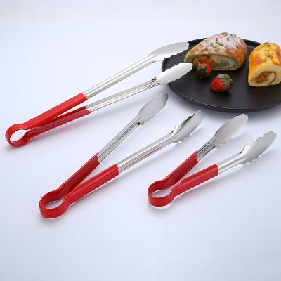 China Best Quality Stainless Steel Viable Food Tong Clip For Tongs BBQ Tongs Kitchen Serving Accessories for sale