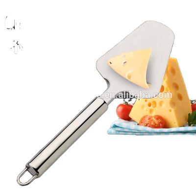 China Whosales Viable Flat Cheese Knife Kitchen Tools Accessories Cheese Spatula Ham Slicer Stainless Steel Cheese Shovel for sale