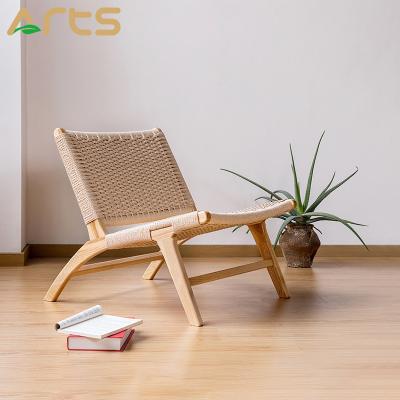 China Eco - Friendly Hotel Furniture Wooden Garden Sets Outdoor Balcony Backrest Single Sofa Chair for sale