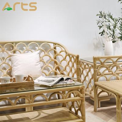 China Adjustable Rattan Sofas (Size) Furniture Sofa Living Room Set With Best Price for sale