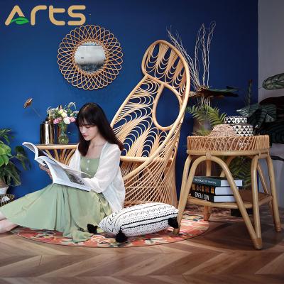 China Eco - Friendly Special Design Natural Cane Rattan / Wicker Chair With Choice Of Cushion for sale