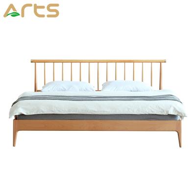 China Vintage Adjustable (Full Size) Bed Bedroom Furniture Wooden Frame With Windsor Element Design for sale