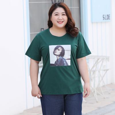 China Large summer wholesale cheap high quality cotton price anti-pilling women's causal T-shirt for sale