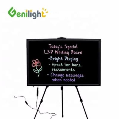 China Indoor Multi Color LED Writing Board with Remote Control Erasable Display Mode Animation for sale