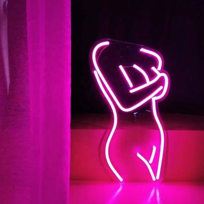 China Sexy Lady Neon Sign for Bedroom Man Cave Bar Store Home Party Art Decor Power Consumption 1 for sale