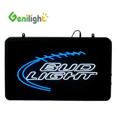 China Neon Business Hour Led Open Sign with BUD light 56*33 cm 100000h Life Expectancy for sale