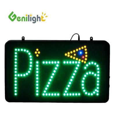 China 56*33 Panel Size LED Neon Open Sign for Pizza Store Indoor Advertising for sale