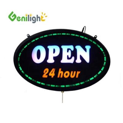 China Indoor Decoration LED Sign Board Open 24 Hours 5mm  Brightness LED for sale