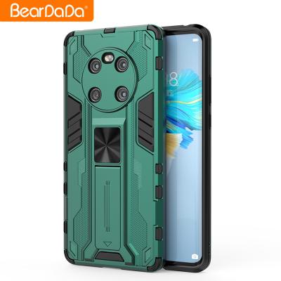 China Wholesale Anti-Fall Shockproof PC TPU Bracket Stand Phone Case For Huawei Mate 40 for sale