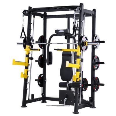 China Functional Trainer With Chest Training Smith Machine Squat Rack Universal Fitness Promotional Equipment Gym for sale