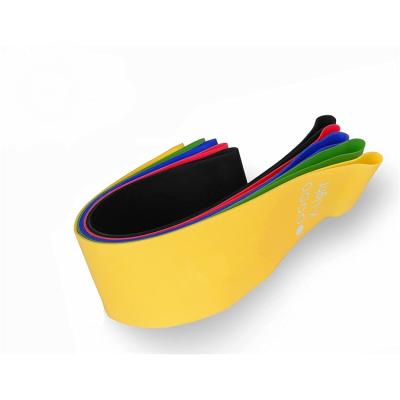 China Band Factory Price Non Slip Natural Latex Rubber Resistance Band Yoga Fitness Resistance Band for sale