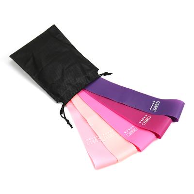 China Hot Sale New Design Yoga Exercise Natural Latex Elastic Band Latex Non-slip Resistance Band for sale