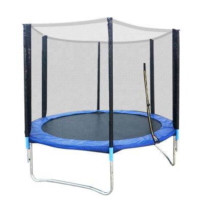 China With Protective Net High Quality Outdoor Recreational Trampoline For Kids And Adults With Safety Enclosure Net Support 600~800LBS 10ft Trampoline for sale