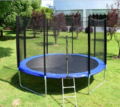 China With Protective Net Manufacturer Child Trampolines For Adults With Enclosures Round Outdoor 10ft Trampoline With Safety Net for sale