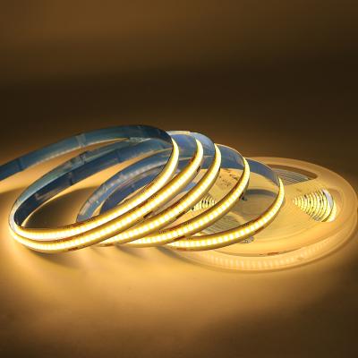 China LANDSCAPE COB TDC COB DC12V DC24V Strip DC12V DC24V Indoor Lighting Two Color COB LED Flexible Strip Light for sale