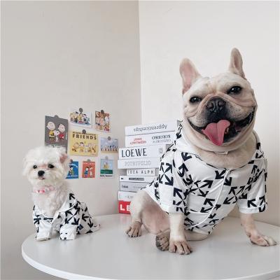 China Sustainable Dog Clothes Vendors Comfortable Floral Pet Cat Dog Shirt Pajamas With Button for sale