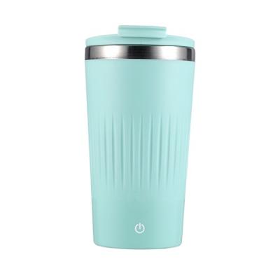 China Travel Mug Minimalist Hot Selling Smart Electric Stirring Wholesale Black Stirring Mug for sale