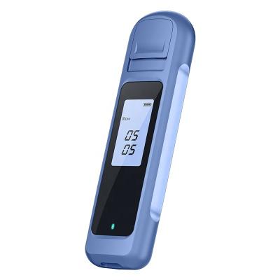 China New Portable USB Personal Alcohol Testing Tester Charging, Blowing and Breathing High Accuracy Drunk Driving Tester for sale