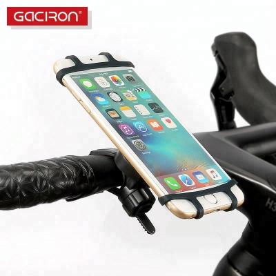 China Gaciron H06P Adjustable Waterproof Bike Phone Holder Handlebar Mount Bike Phone Frame Silica Bicycle Phone Accessory Holder for sale