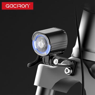 China For DC 12V-36V Ebike System Gaciron Ebike Front Light 12V 24V E Bike Light mtb eBike Headlight Electric Bike System Gaciron Ebike for sale