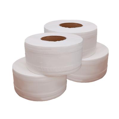 China Toilet Custom Printed Paper Soft Soluble Hygienic Jumbo Roll 4ply White Tissue Paper Unbleached White Tissue Paper for sale