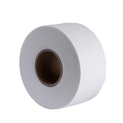 China Cheap Custom 20*20*9cm 600g Toilet Tissue Paper Wood Pulp Blank Flower Printed Toilet Paper Giant Roll for sale