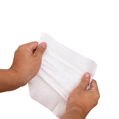 China Hot Sale 2ply White Paper Napkin Tissue 2ply Wood Pulp Hand Blank Multifold Toilet Paper Towel for sale