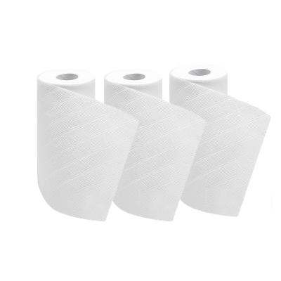 China Restaurant / Home Cheap Custom Soft Quick-size Recycled Paper Towels , White Tissue Paper Kitchen Paper Towels for sale