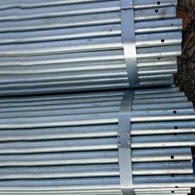 China Galvanized Structure Pipe Conduit Tube / Hot Dip Water Pipe / Greenhouse Pipe for sale