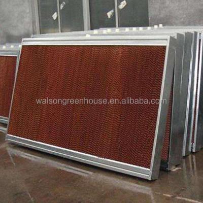 China Greenhouse 1.2m, 1.5m, 1.8m Height Evaporative Wet Greenhouse Wall Cooling Pad For Cooling Tower for sale